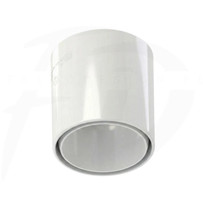 Złączka rury spustowej PVC ⌀ 90 firmy KROP kolor biały